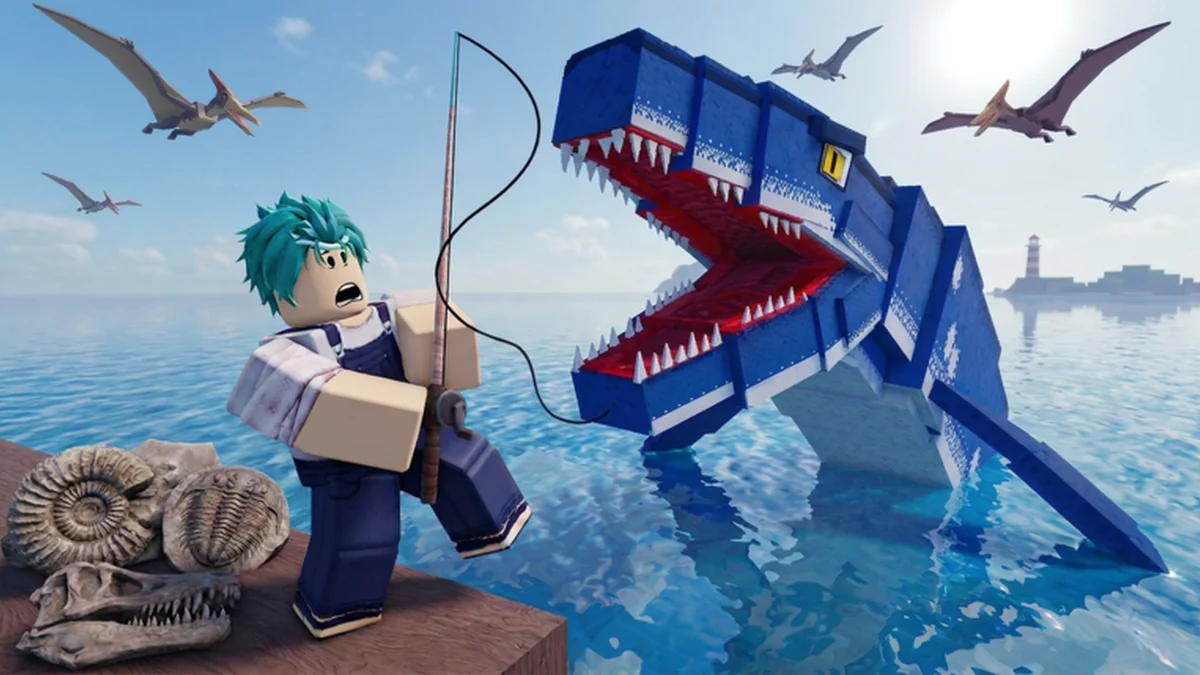 Official Prehistoric Farm sea and fossil artwork